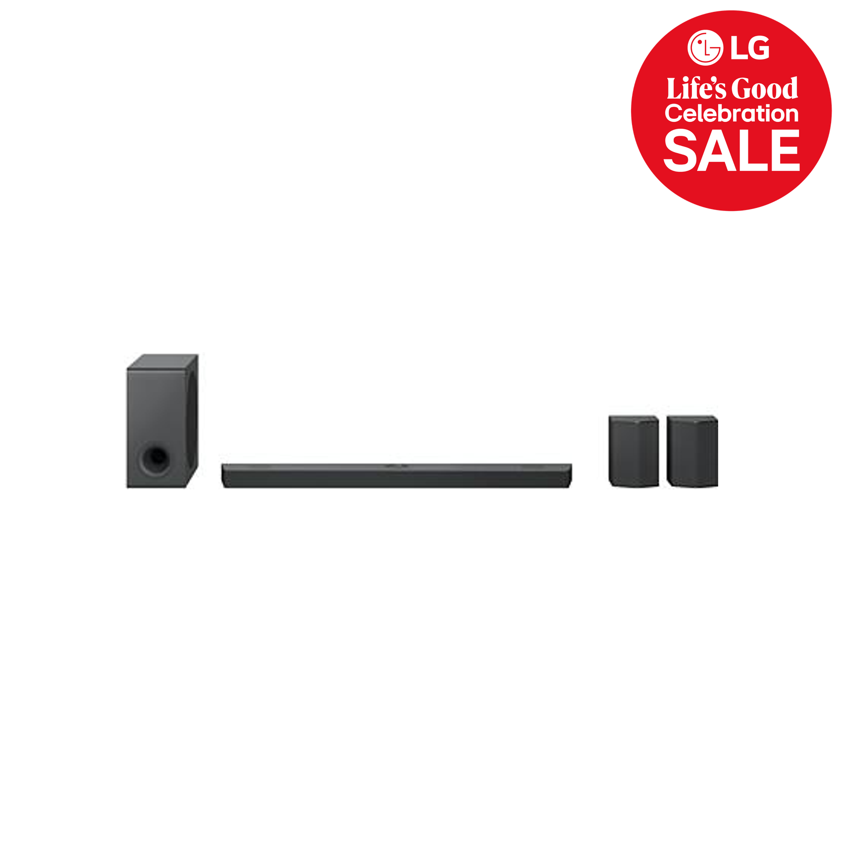 LG S95QR 9.1.5 ch High Res Audio Sound Bar with Dolby Atmos and Wireless Rear Surround Speakers (Photo: 2)